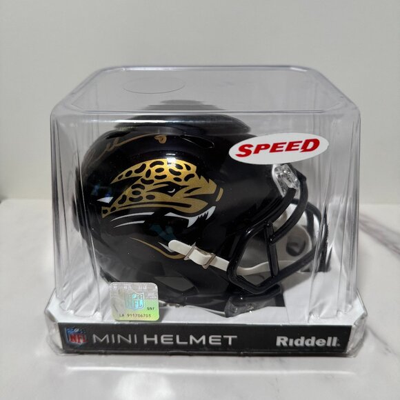 NFL Other - Jacksonville Jaguars Autographed Riddell Speed Mini Helmet NFL Hologram